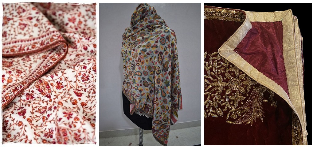 Magnificent shawls of subcontinent